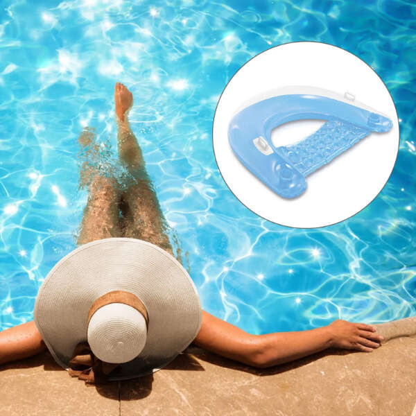 Chilaxo - Inflatable pool chair with cup holders