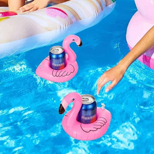 Floatmate - Set of 10 inflatable bottle holders