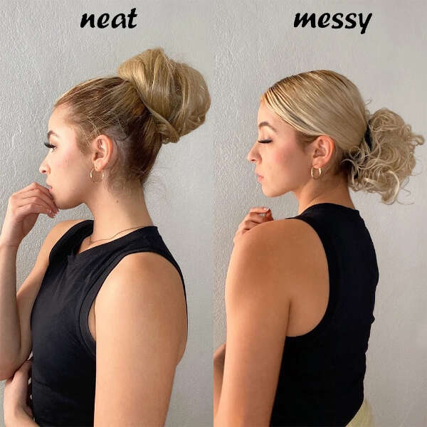 Blonda - Set of 2 different hair buns