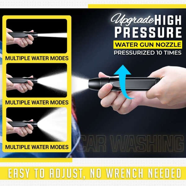GrimeOff - High-pressure sprinkle nozzle for hose