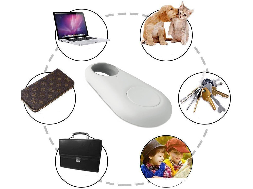 Ponuka 2+1 ZADARMO: Kľúčenka s lokalizátorom typu AirTag pre kľúče, peňaženky, tašky, domáce zvieratá alebo deti, s technológiou Bluetooth
