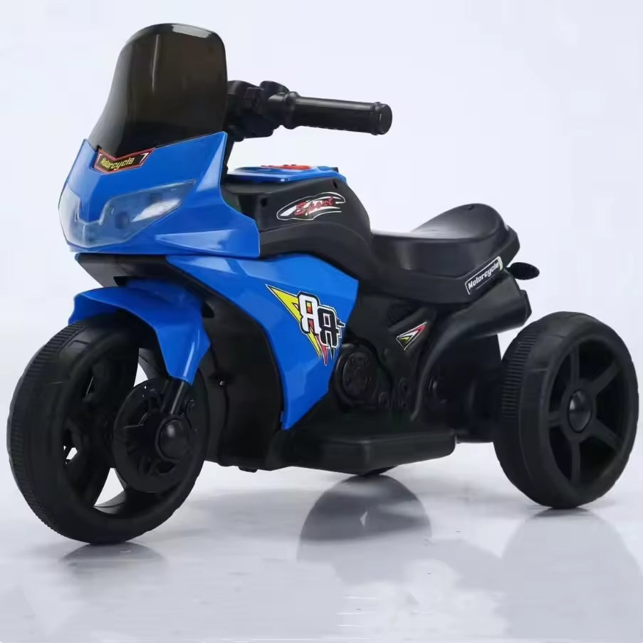 Elektrická Trojkolesová Motocykel pre Deti, 3-8 rokov