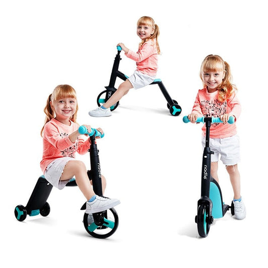 Kolobežka / bicykel pre deti, 2v1 nastaviteľná, 2-6 rokov