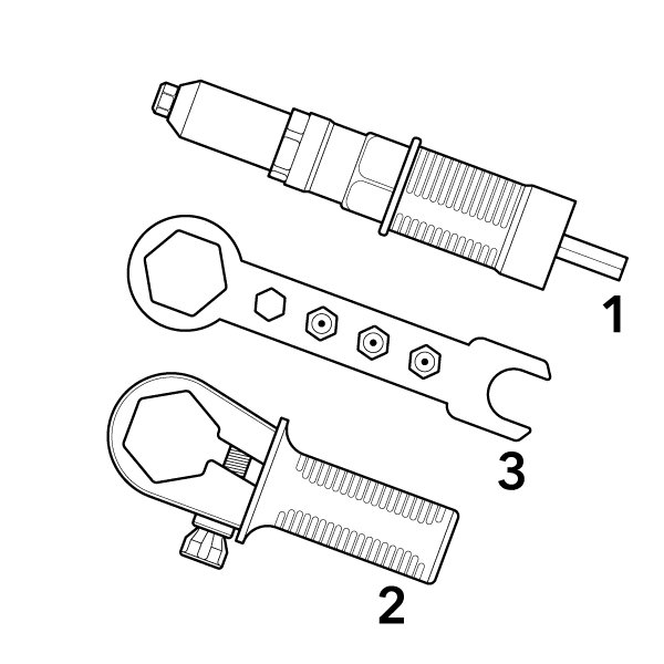 Rivelo - Nitovací adaptér