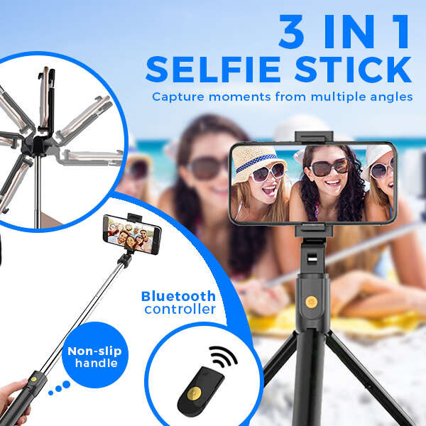 Tripodly - Selfie stick with tripod